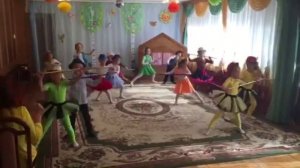 Дети до 5 лет Танец с тростью.