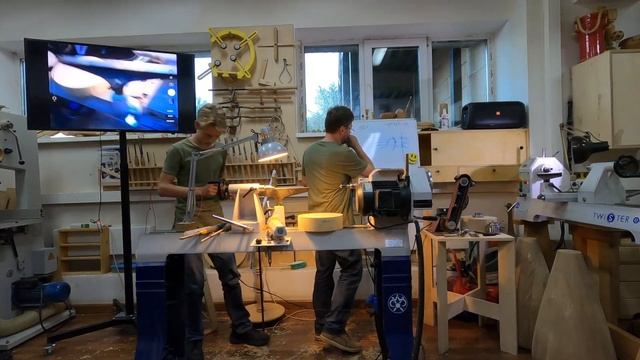 Все о работе рейером для чаш (Bowl Gouge). Дмитрий Попков в Токарном клубе.