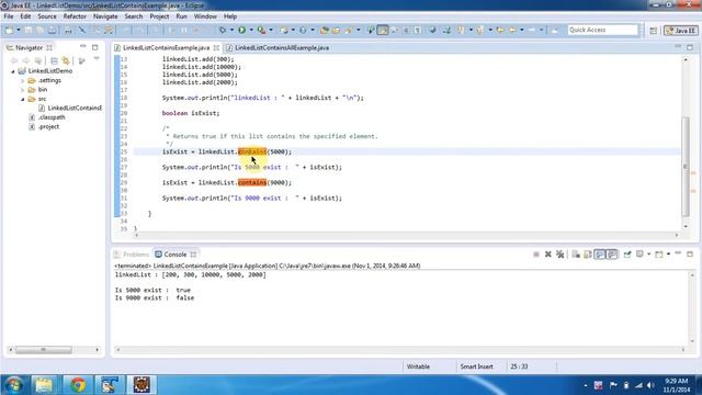 How to check object Exist or not in the LinkedList? | Java Collection Framework смотреть онлайн