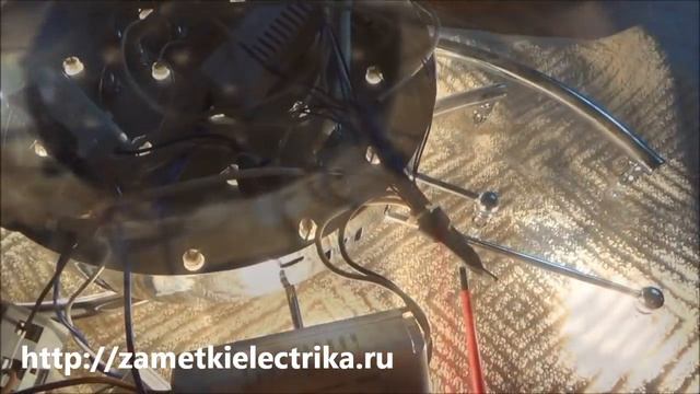 Схема подключения и ремонт люстры с пультом управления смотреть онлайн