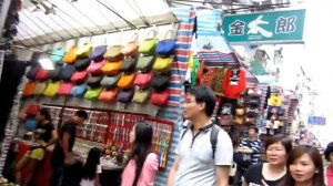 Hong Kong "Ladies Market" on Kowloon