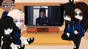 •~Wednesday And Nevermore Students React to "I edited Wednesday Cause Enid Has claws"~•