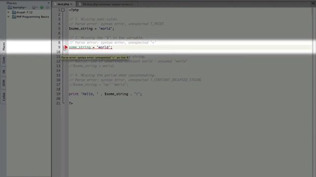 How to identify and fix common syntax errors