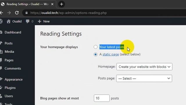 How To Display Latest Posts on Homepage in WordPress