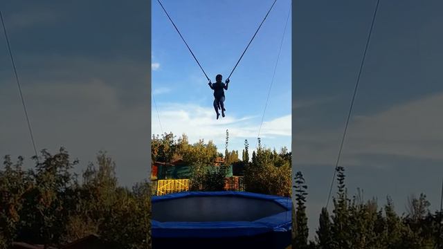 Как весело и правильно отдохнуть и прыгать на батуте ребенку. Парк Побед Харьков.