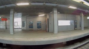 Поезд в тумане (Коломенская - Технопарк - Автозаводская) // ноябрь 2016