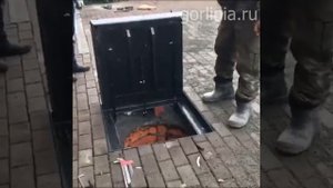 Какой люк под брусчатку лучше: с амортизаторами или без