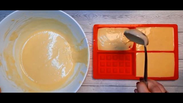 Венские Вафли / Пышные Вафли на Кефире / Рецепт Сладких Вафель