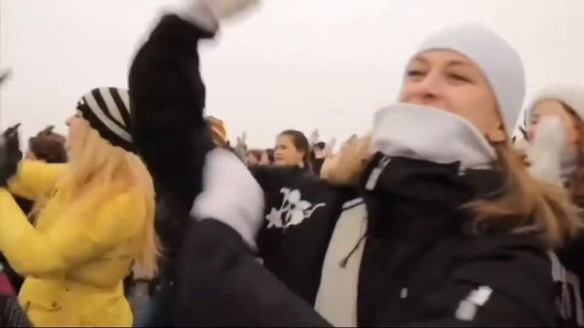 Радость, эмоции, восторг! Флешмоб на свадьбу! Классно! смотреть онлайн