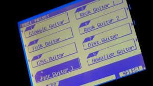 Yamaha PSR-6000. Nice big screen, classic 90's style