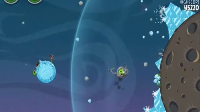 ANGRY BIRDS SPACE - 3 STARS BOSS BATLE 2 смотреть онлайн