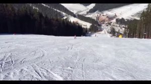 Мама я не могу остановится/Вперёд вперёд вперёд/мужик на лыжах упал с обрыва(прикол)