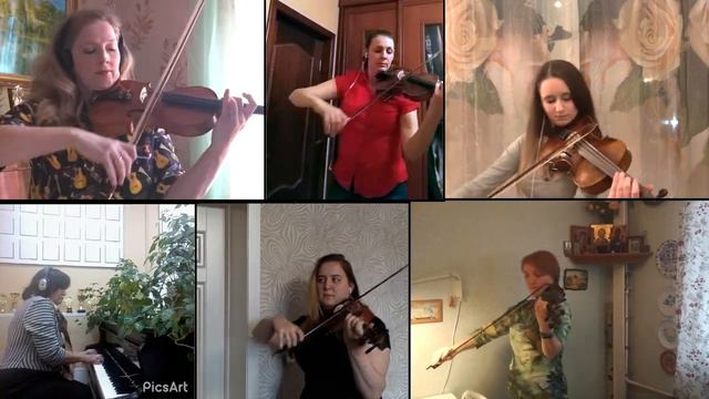 The Beatles - Yesterday (кавер-версия)  - Скрипичное шоу "Armonia"