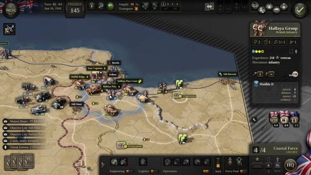 Unity of Command 2 - Desert Rats DLC - Episode 11: Operation Battleaxe смотреть онлайн