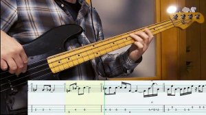 No Doubt - Don't Speak Bass Cover with TAB