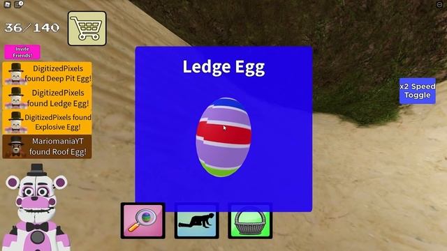 Freddy And Funtime Freddy Play EASTER EGG HUNT In ROBLOX