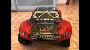 Review ARRMA Fury BLX 2wd, обзор