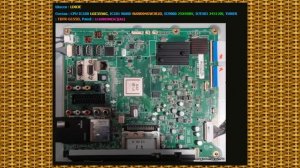 LG 42LE5500-ZA ШАССИ  LD03E ПРОШИВКА SPI + EEPROM