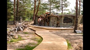 Домик Хоббитов, начало работ (Hobbit House, beginning of works)
