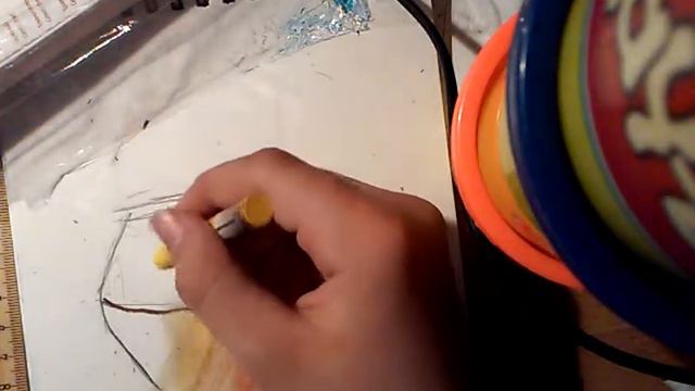 Рисую горшок пастелью смотреть онлайн