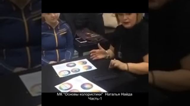 Колористика. Цвет в макияже.Наталья Найда. Курс для визажистов. часть-1