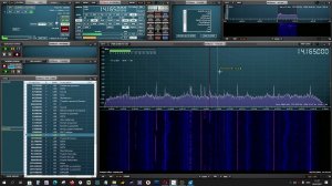 SDR приемник Sdrplay RSP1A (оригинальный) на 20 метровом диапазоне с антенной  AMLA150 ( AMLA-150)