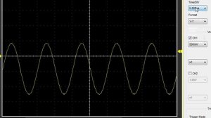 Hantek 6022BE тест стабильности на 5мкс
