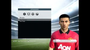 How to create Andreas Pereira in fifa 14