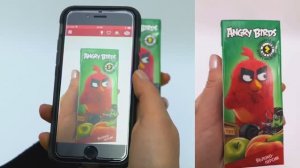 Angry Birds оживают на упаковке | AR Упаковка