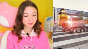 КУКЛА из ИГРЫ В КАЛЬМАРА РОДИЛА! ИГРА В КАЛМАРА В ТИК ТОК