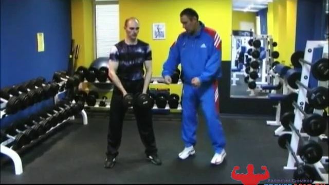 подъём гантелей через стороны вверх смотреть онлайн