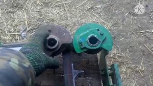 Дожиматели шпагата на пресс-подборщик Киргизстан с активным приводом! Часть 1.