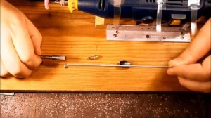 Шило с цанговым зажимом своими руками. Карманное шило из рукоятки для фиксации гибкого вала в руке.