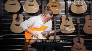 Обзор электрогитары TERRIS TST-39 YW