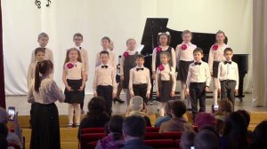 17 Музыка Тугаринова, слова Измайлова, Оркестр чудаков, исп. Ансамбль младших классов, хор. Жваника