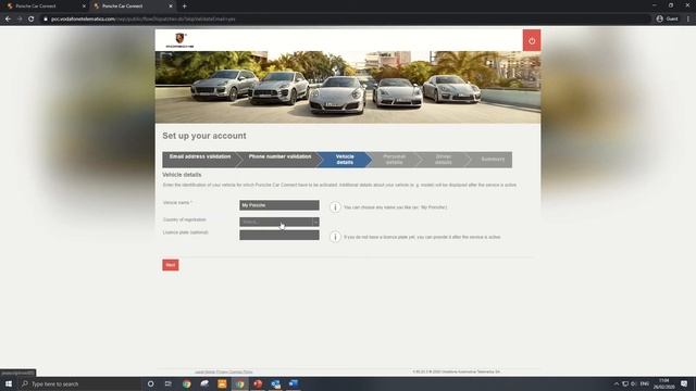 Porsche Car Connect Activation Guide
