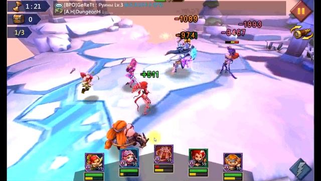 Прохождение обычной главы 8 (16-18) "Снежная королева" - Lords Mobile |Россия| #89 смотреть онлайн