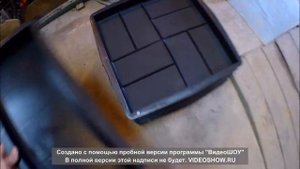 Плитка 400х400х50мм + бордюр