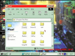 Установка Microsoft Plus! 98 на Windows 99 + обзор пакета
