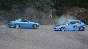 38drift / Дрифт по серпантину / RWD Civic Silvia S15 S13 Cefiro A31