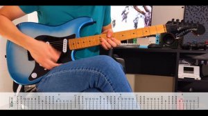 [TABS] JoJo's Bizarre Adventure OP6【CHASE】Guitar Cover