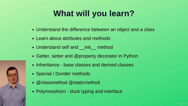 Python 3.8 Object Oriented Programming | Homework + Answers - learn Object Oriented Programming