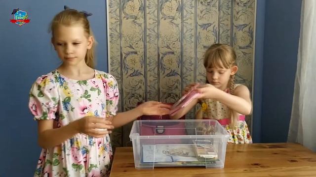 Скоро в школу. Собираем коробку для ИЗО и технологии. смотреть онлайн