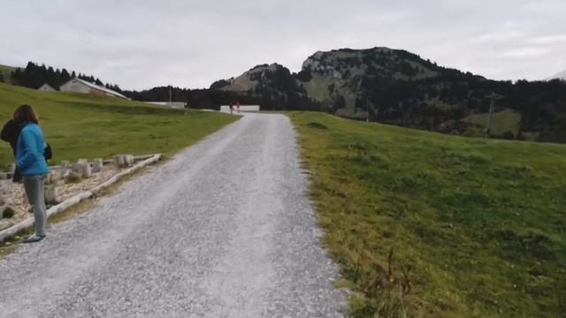 Panoramic view at the top of Amden Switzerland ?? смотреть онлайн