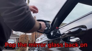 How to Remove and Replace a BMW X3 (G01) Mirror & Mirror Cap