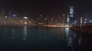 Поющие фонтаны танцующие в Дубае видео