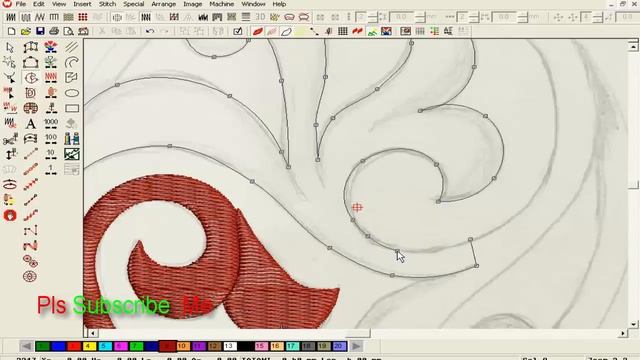 Wilcom Embroidery Designs || Embroidery Machine Design || Embroidery Work-29
