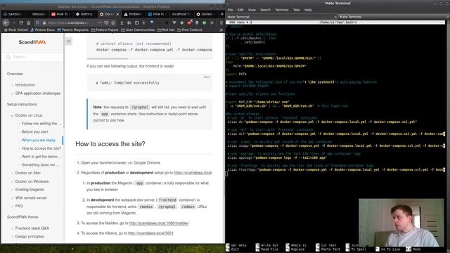 Run docker-compose (podman-compose) смотреть онлайн