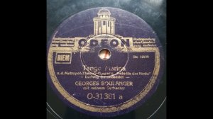 Tango Marina (Georges Boulanger Mit Seinem Orchester) - O-31 381 a - SHELLAC 78RPM