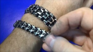 Men's silver bracelet Фараон и Рамзес